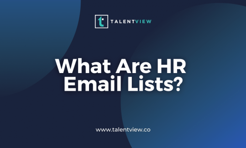 What are HR Email Lists