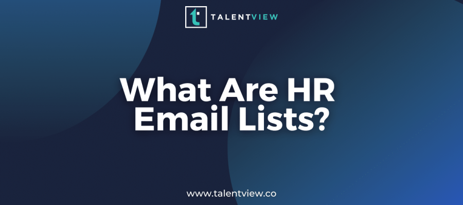 What are HR Email Lists