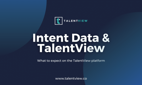 intent data & TalentView